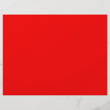 bright red DIY custom background template Flyer