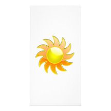 Bright Sun Photo Greeting Card