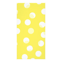 Bright yellow, light yellow, white spotty pattern. photo greeting card