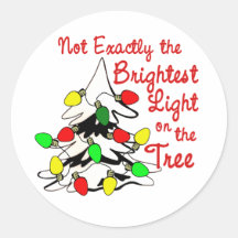 Brightest Light on the Tree Stickers