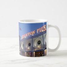 Brighton Pier, Sussex, UK Coffee Mug
