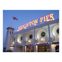 Brighton Pier, Sussex, UK Photo Art