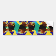 Brilliant Fractal Bumper Stickers