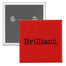 Brilliant Quote Poppy Red Trend Color Template Pin