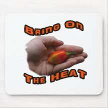 Bring On The Heat One Hot Habanero Pepper Mouse Pad