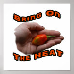 Bring On The Heat One Hot Habanero Pepper Print