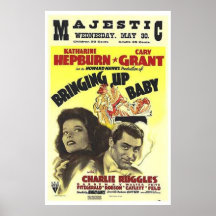 Bringing Up Baby Poster