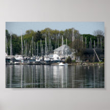 Bristol Harbour Bristol Rhode Island Print