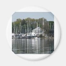 Bristol Harbour Refrigerator Magnet