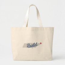 Bristol Tennessee TN Shirt Tote Bag