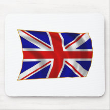 britische Fahne british flag banner Mousepad
