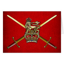 British Army Greeting Card