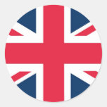 British Flag Round Sticker