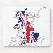 British Girls Do It Best! Mouse Pad