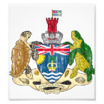 British Indian Ocean Territories Coat Of Arms Photograph