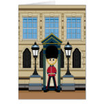 British Royal Palace Guards Card