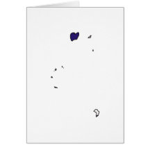 British Virgin Islands flag map Greeting Cards