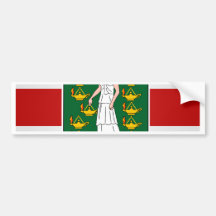 British Virgin Islands High quality Flag Bumper Stickers