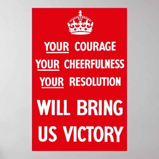 British WW2 Propaganda Poster