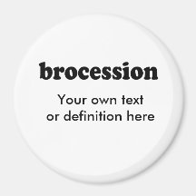 BROCESSION FRIDGE MAGNETS