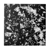 Broken Glass Ceramic Tile