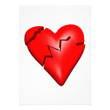 Broken Heart Invites