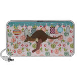 Bronze & Blush Wallaby Doodle Speaker speakers