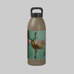 Bronze Ornate Buck Liberty Bottle water bottles