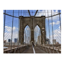 Brooklyn Bridge Postcard
