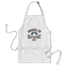 Brooklyn Heavyweight Division Mocha Apron