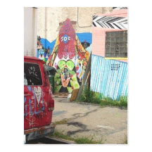Brooklyn Squat Postcard