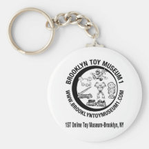 BROOKLYN TOY MUSEUM 1 KEY CHAIN