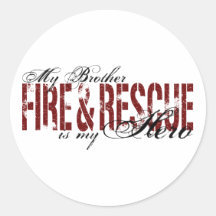 Brother Hero - Fire & Rescue Stickers