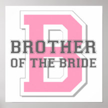 Brother of the Bride Cheer Print