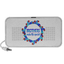 Brothers Make Life Special Travel Speakers
