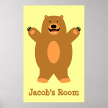 Brown Bear Poster