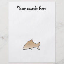 Brown shark flyer