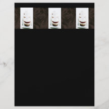 Brown Swirl Cupcake Business Products Flyer