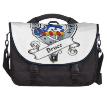 Bruce Clan Badge Laptop Bags