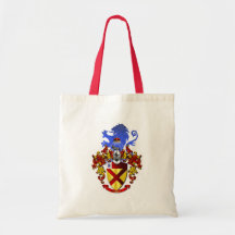 Bruce Coat of Arms tote Bags