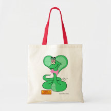 Bruce the Gay Vegan Cobra Bag