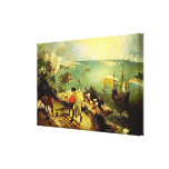 Bruegel's Landscape with the Fall of Icarus - 1558 Canvas Print