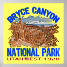 Bryce Canyon National Park, Utah Poster