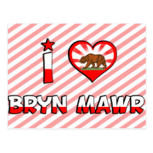 Bryn Mawr, CA Post Card