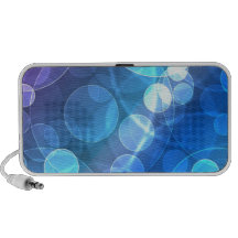 bubble pattern iPod speakers