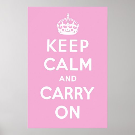Bubblegum Pink Print