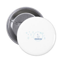 bubbles pinback button