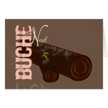 Buche de Noel: Holiday Card
