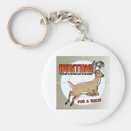Buck Hunting Keychain