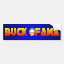 Buck Ofama Bumper Sticker